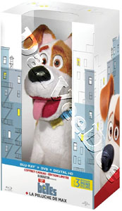 The Secret Life of Pets plus Max The Fluffy Toy (Blu-Ray)